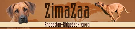 ZimaZaa Rhodesian-Ridgeback